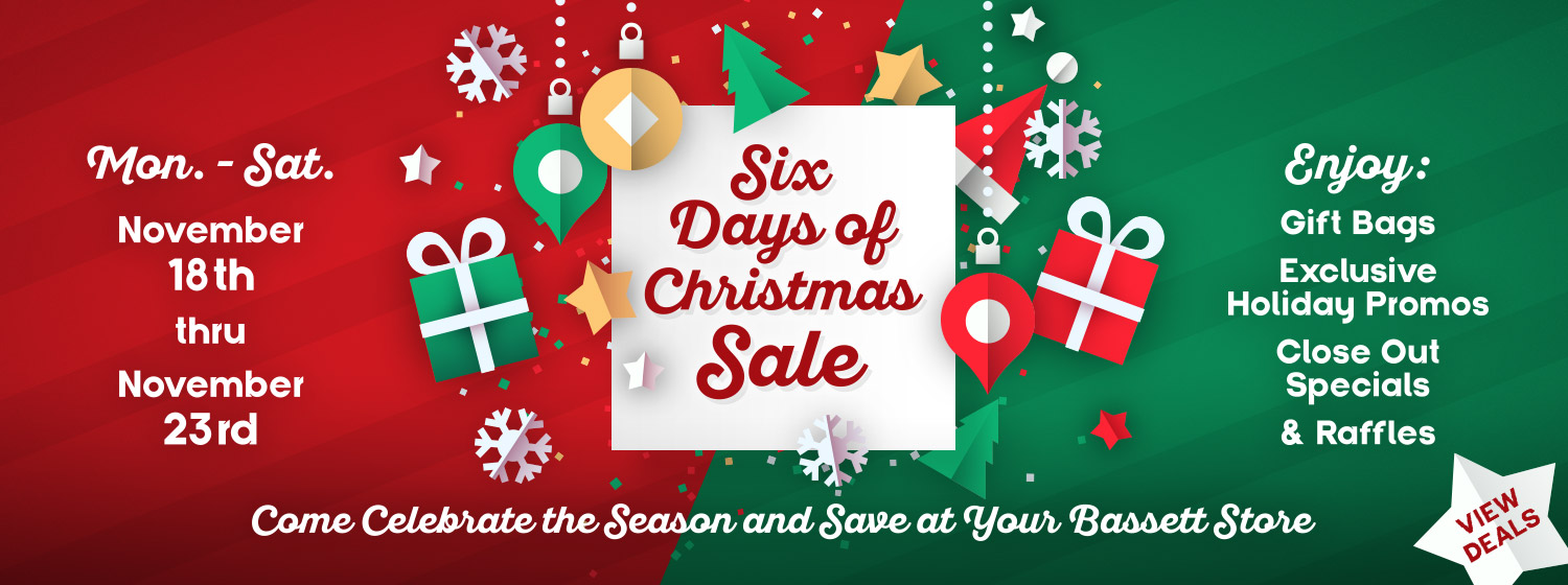 Six Days of Christmas Sale